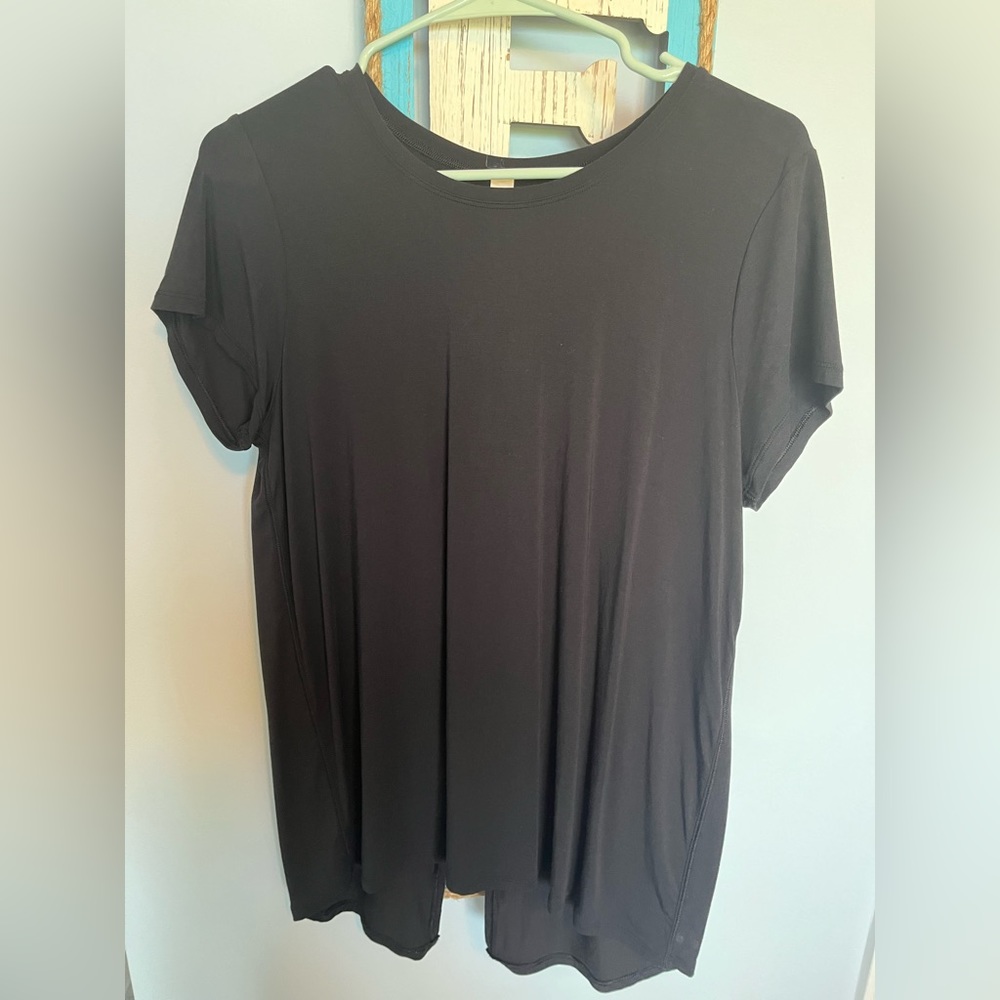 Lululemon Open Up Tie Back tee